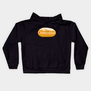 Angry Jelly Donut (plain) Kids Hoodie